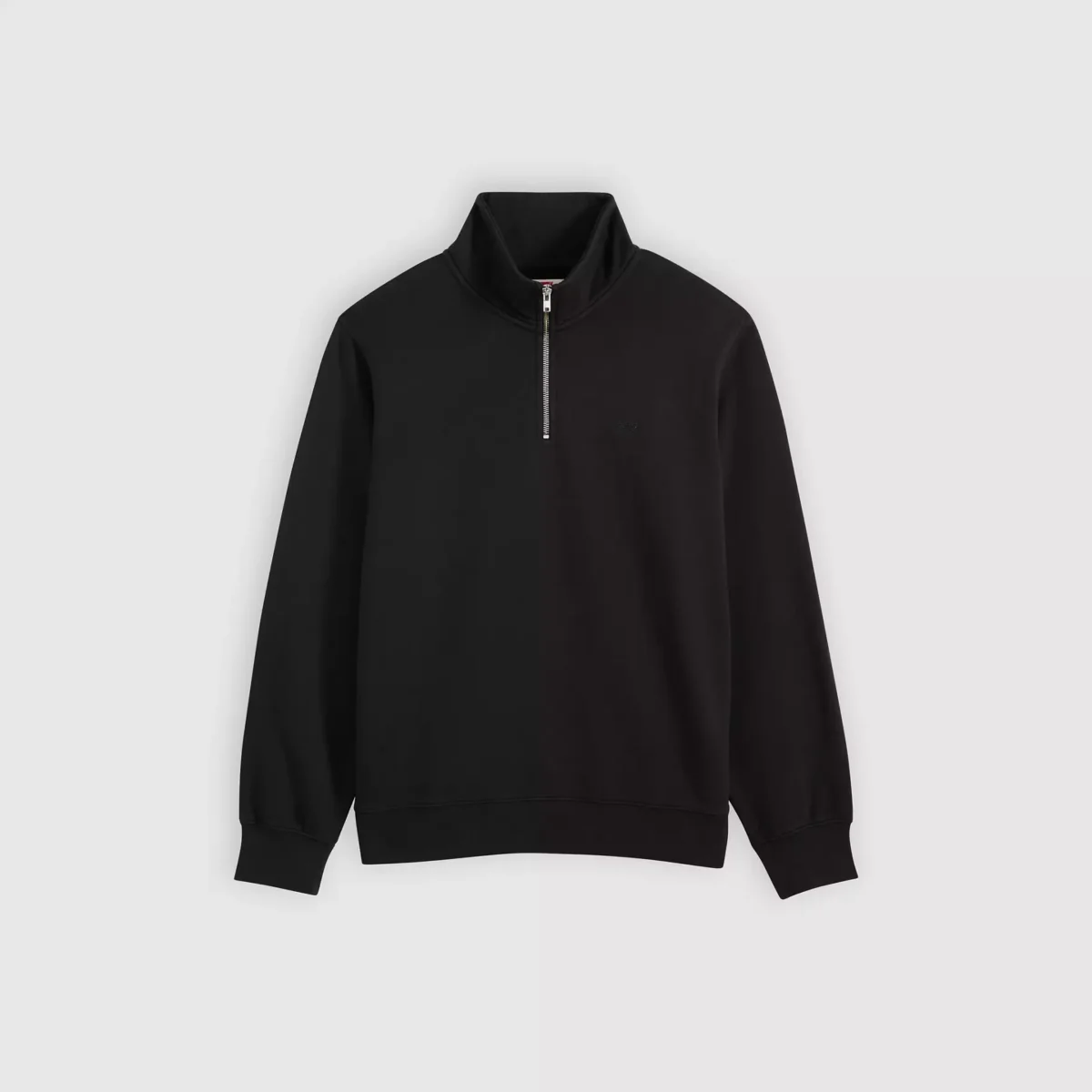 Levi's Ανδρικό Φούτερ ORIGINAL HM 1/4 ZIP BLACKS
