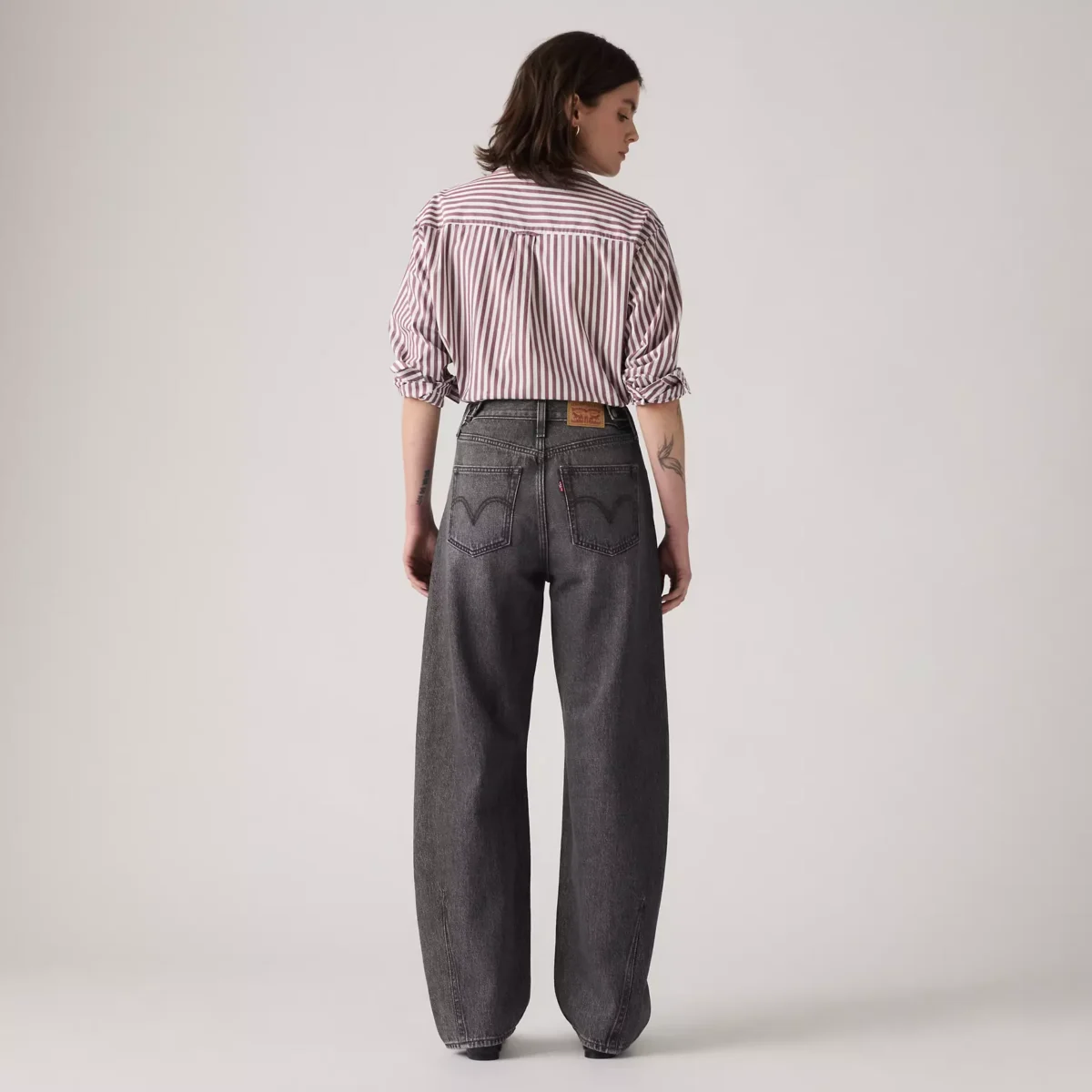 Levi's Γυναικείο Τζιν Παντελόνι CINCH BARREL BLACKS