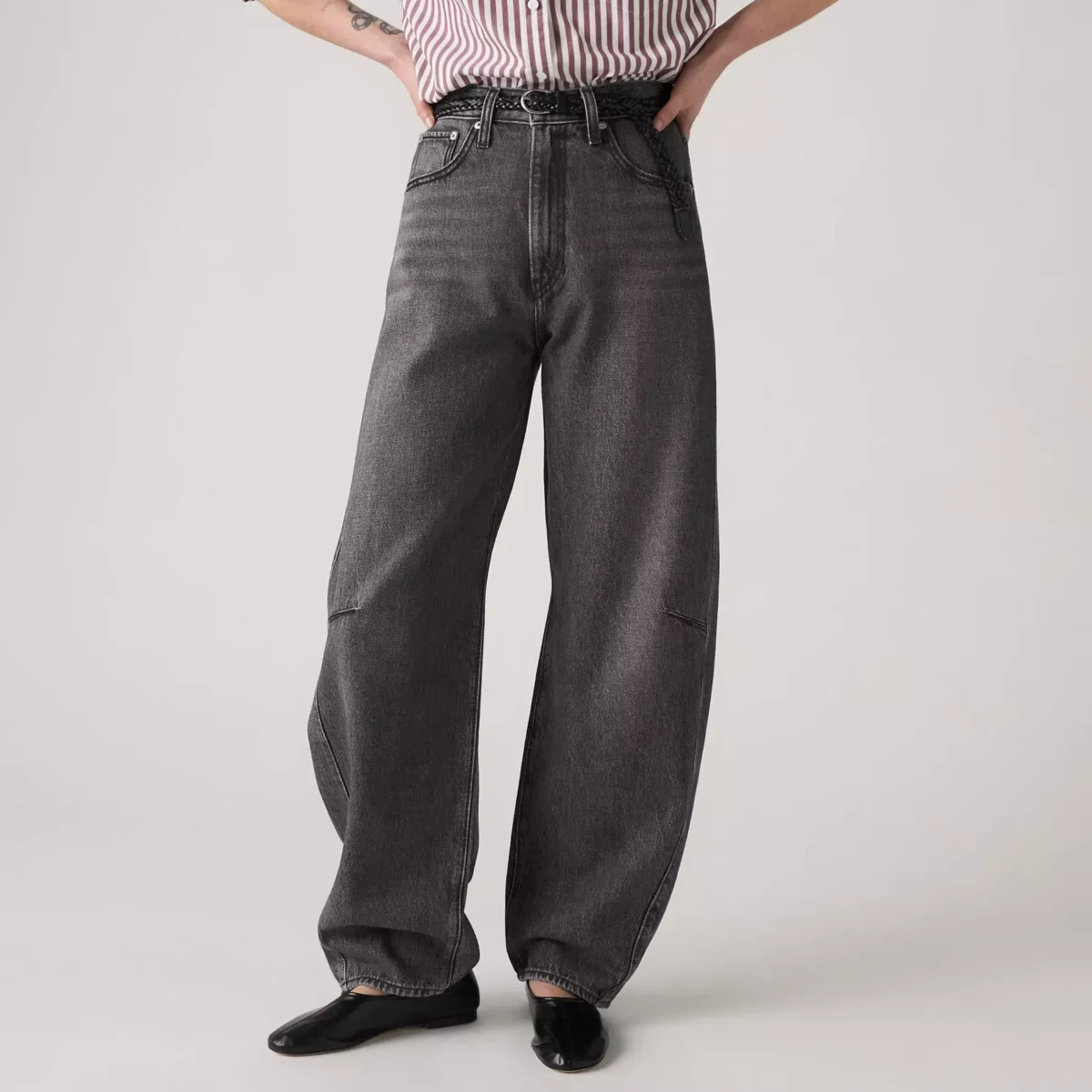 Levi's Γυναικείο Τζιν Παντελόνι CINCH BARREL BLACKS