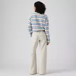 Levi's Γυναικείο Τζιν Παντελόνι LOOSE BOOT NEUTRALS Κρεμ