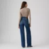 Levi's Γυναικείο Τζιν Παντελόνι RIBCAGE WIDE LEG H223 MED INDIGO