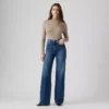 Levi's Γυναικείο Τζιν Παντελόνι RIBCAGE WIDE LEG H223 MED INDIGO