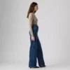 Levi's Γυναικείο Τζιν Παντελόνι RIBCAGE WIDE LEG H223 MED INDIGO