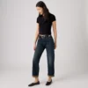 WB_A9150-0022_GLO_CM_DA Levi's Γυναικείο Τζιν Παντελόνι 501 90S ANKLE DARK INDIGO Σκούρο Μπλε