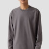 Levi's Ανδρική Μακρυμάνικη Μπλούζα LS WORKWEAR TEE GREYS Γκρι