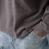 Levi's Ανδρική Μακρυμάνικη Μπλούζα LS WORKWEAR TEE GREYS Γκρι