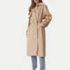 dkny-kapartina-dj6j6232-mpez-regular-fit-0000306078277 DKNY Γυναικεία Καπαρντίνα Μπεζ