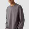 Levi's Ανδρική Μακρυμάνικη Μπλούζα LS WORKWEAR TEE GREYS Γκρι