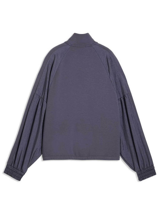 fixedratio_20260727160639_c6c900dd PUMA Γυναικείο Ζακέτα HER Full-Zip Relaxed DK Jacket Σκούρο Μπλε