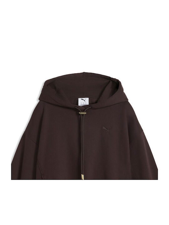 fixedratio_20260727164138_56dbfc47 PUMA Γυναικείο Φούτερ HER Relaxed Hoodie FL Μπορντό