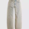 Levi's Γυναικείο Τζιν Παντελόνι MIDDY BALLOON GREYS