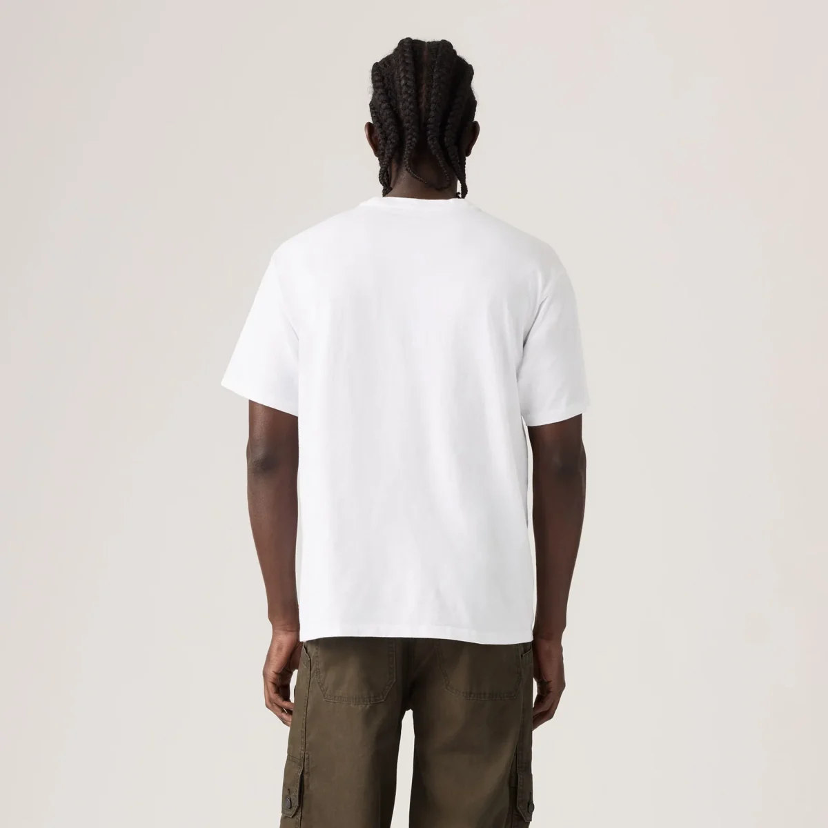 Levi's Ανδρικό T-Shirt Κοντομάνικο VINTAGE FIT GRAPHIC TEE WHITES Λευκό