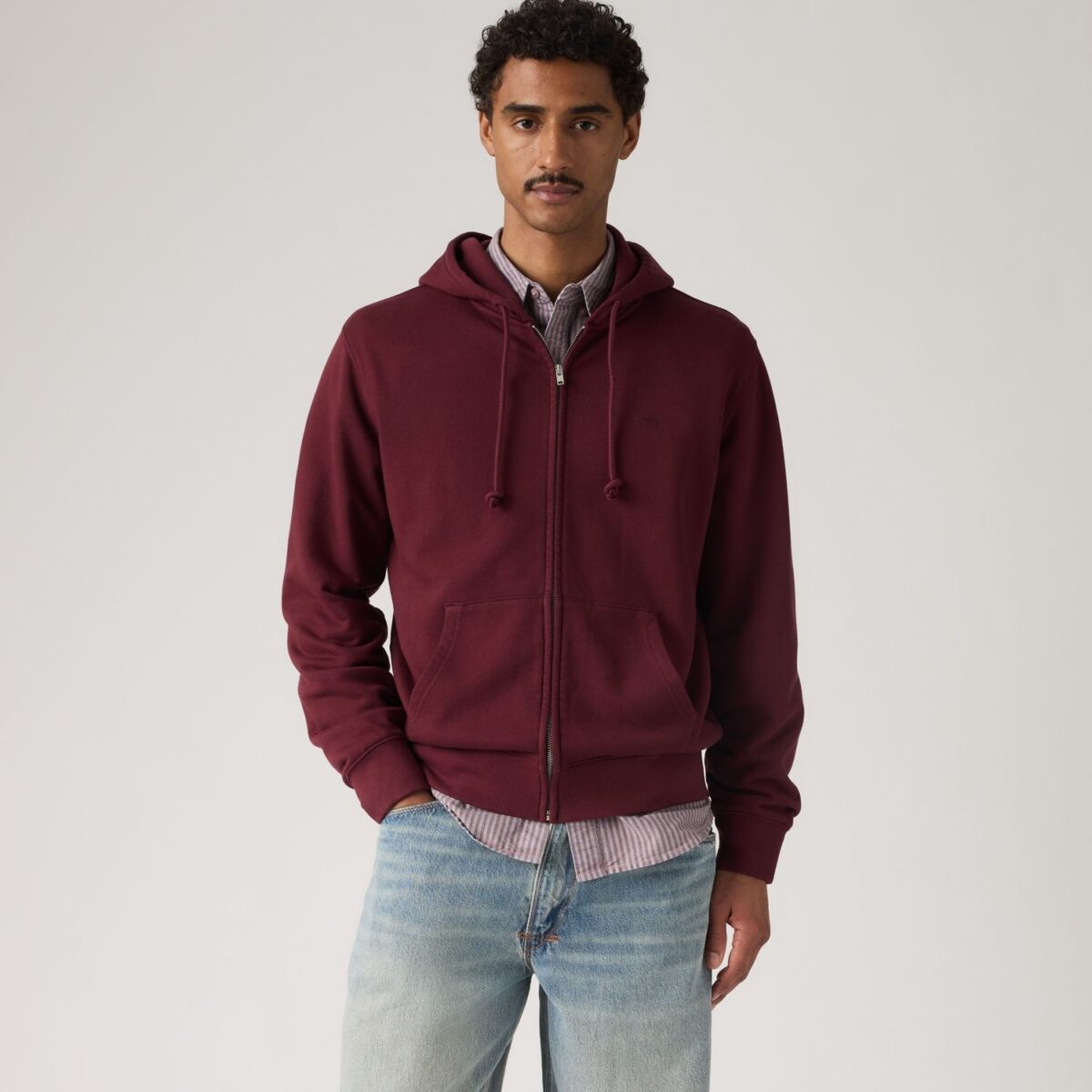 Levi's Ανδρικό Φούτερ THE ORIGINAL HM ZIP UP PURPLES